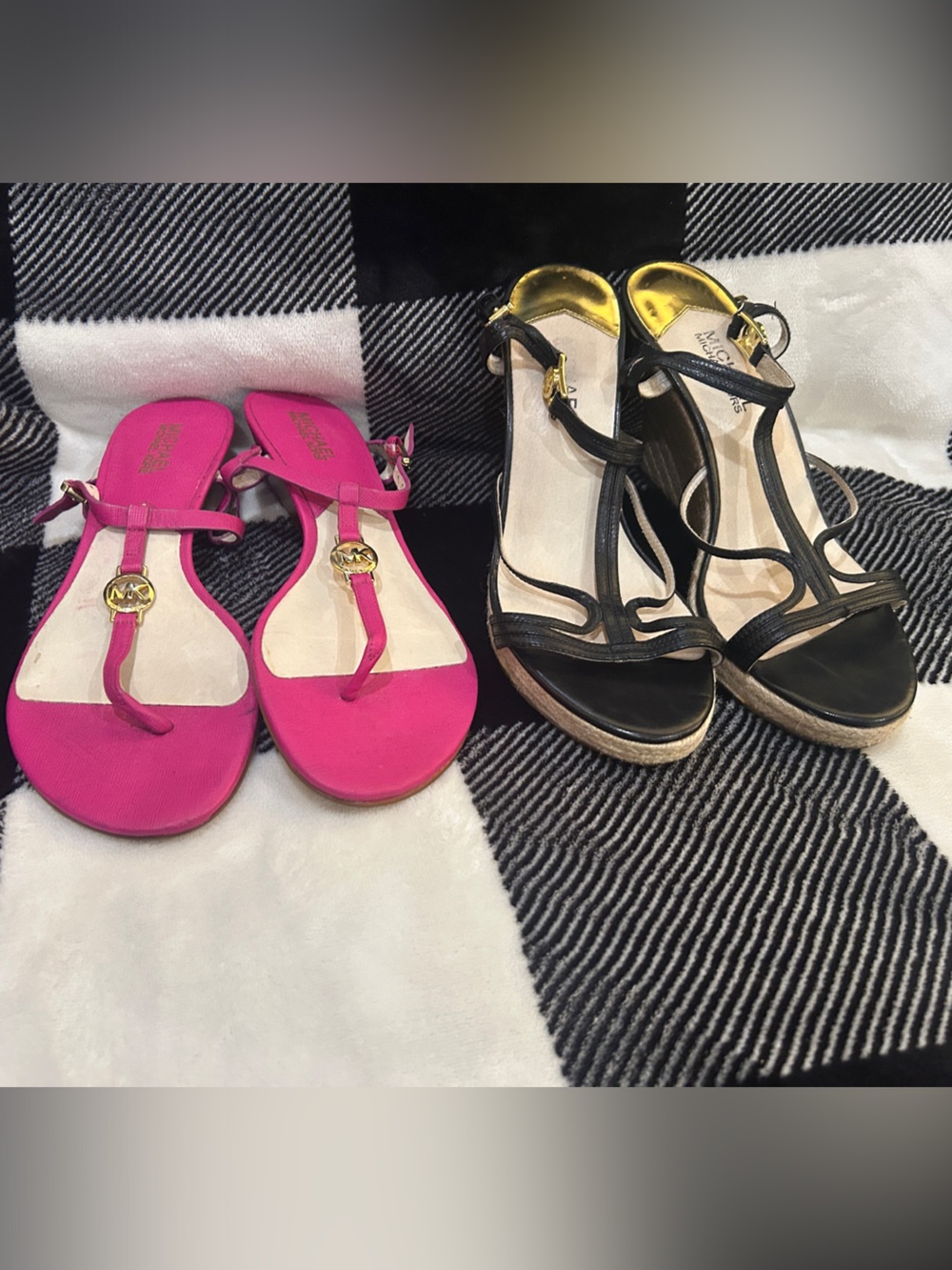 LOT of 2 - Michael Kors Sandals